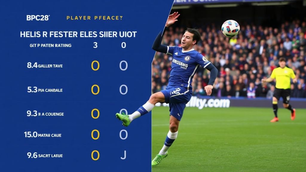 切尔西2-1伯恩利球员评分：福法纳染红成转折点