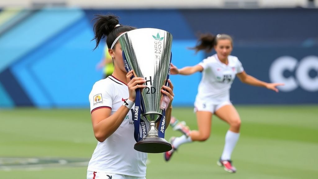 汤普森82分钟绝杀！美国女足第八次捧起她相信杯