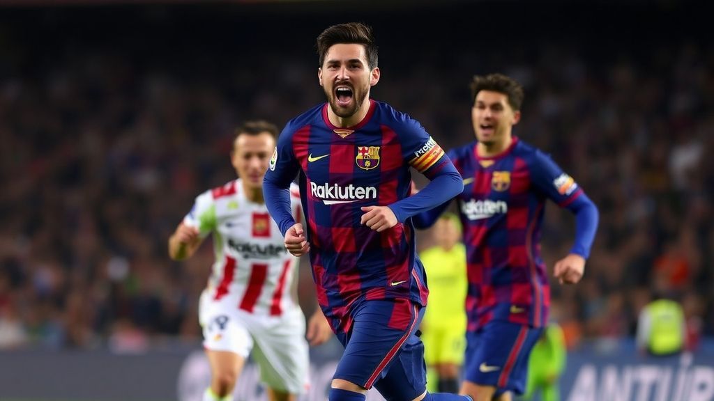 巴萨4-1西班牙人｜九分领跑西甲，欧冠前夜完美热身